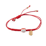 Simple Adjustable Handmade Leaf Anklets Woven Adjustable Rope Lucky Foot Bracelet For Women Men Jewelry daiiibabyyy