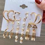 30pairs/lot of great deals New fashion Korean sweet flower heart-shaped bow woman rose gold color earrings set color set daiiibabyyy