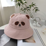 Child-Parents Frog Bucket Hat For Women Summer Autumn Plain Female Panama Outdoor Hiking Beach Fishing Sunscreen Woman Bob Caps daiiibabyyy