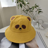 Child-Parents Frog Bucket Hat For Women Summer Autumn Plain Female Panama Outdoor Hiking Beach Fishing Sunscreen Woman Bob Caps daiiibabyyy