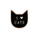 Black And White Cat Enamel Pins Hugging Cats Brooches Cartoon Cute Animal Backpack Lapel Custom Badges Jewelry Gifts For Friends daiiibabyyy