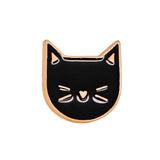 Black And White Cat Enamel Pins Hugging Cats Brooches Cartoon Cute Animal Backpack Lapel Custom Badges Jewelry Gifts For Friends daiiibabyyy