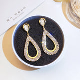 2021 New Fashion Cute Gold Color Butterfly Earring For Women Earring Gifts Jewelry Premium Luxury Zircon Jewelry Accessories daiiibabyyy