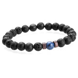 Men Bracelet Natural Moonstone Bead Tibetan Buddha Bracelet chakra Lava Stone Diffuser Bracelets Men Jewelry gift Drop Shipping daiiibabyyy