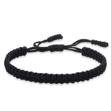 Black Red White Woven Thread Rope Lucky Bracelet Women Men Charms Bracelets Jewelry For Lovers' Best Gift Friendship Bangles daiiibabyyy