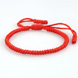 Black Red White Woven Thread Rope Lucky Bracelet Women Men Charms Bracelets Jewelry For Lovers' Best Gift Friendship Bangles daiiibabyyy