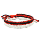 Black Red White Woven Thread Rope Lucky Bracelet Women Men Charms Bracelets Jewelry For Lovers' Best Gift Friendship Bangles daiiibabyyy