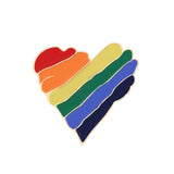 9 Style LGBT Design Rainbow Creative Heart Yeh Finger Pin Brooch Metal Pins Badge Denim Enamel Lapel Jewelry Gift women unsix daiiibabyyy