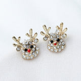 New Trendy Statement Christmas Tree Earrings For Women Santa Claus Snowman Drop Earrings Jewelry Girls Christmas Gifts daiiibabyyy