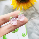 Christmas lemon earing for woemn   trend Resin Long cute Unusual earrings Pendant Fashion Fruit Jewelry for Girls Gifts daiiibabyyy