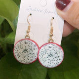 Christmas lemon earing for woemn   trend Resin Long cute Unusual earrings Pendant Fashion Fruit Jewelry for Girls Gifts daiiibabyyy