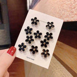 5/10Pcs/Pack Cute Enamel Brooches Pins Pearl Neckline Small Collar Lapel Pin Buckle Fixed Clothes Invisible Brooch Jewelry Sets daiiibabyyy