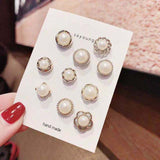 5/10Pcs/Pack Cute Enamel Brooches Pins Pearl Neckline Small Collar Lapel Pin Buckle Fixed Clothes Invisible Brooch Jewelry Sets daiiibabyyy