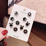 5/10Pcs/Pack Cute Enamel Brooches Pins Pearl Neckline Small Collar Lapel Pin Buckle Fixed Clothes Invisible Brooch Jewelry Sets daiiibabyyy