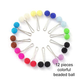 Multicolor Headscarf  Pearl Pins Clips Pins Hijab Scarf Clips Muslim Arab Shawl Islamic Accessories Women Jewelry daiiibabyyy