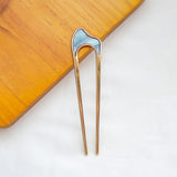 Fashion Metal Hair Sticks for Women Shell Hair Clip Pins Minimalist U Shape Girls Hairpins Hair Bun Maker Headwear daiiibabyyy