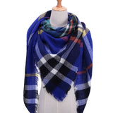 Designer 2021 knitted spring winter women scarf plaid warm cashmere scarves shawls luxury brand neck bandana  pashmina lady wrap daiiibabyyy