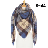 Designer 2021 knitted spring winter women scarf plaid warm cashmere scarves shawls luxury brand neck bandana  pashmina lady wrap daiiibabyyy