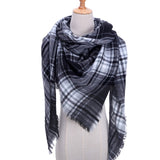 Designer 2021 knitted spring winter women scarf plaid warm cashmere scarves shawls luxury brand neck bandana  pashmina lady wrap daiiibabyyy