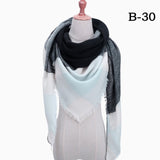 Designer 2021 knitted spring winter women scarf plaid warm cashmere scarves shawls luxury brand neck bandana  pashmina lady wrap daiiibabyyy