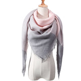 Designer 2021 knitted spring winter women scarf plaid warm cashmere scarves shawls luxury brand neck bandana  pashmina lady wrap daiiibabyyy