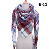 Designer 2021 knitted spring winter women scarf plaid warm cashmere scarves shawls luxury brand neck bandana  pashmina lady wrap daiiibabyyy