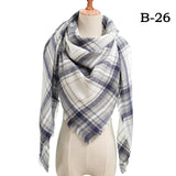 Designer 2021 knitted spring winter women scarf plaid warm cashmere scarves shawls luxury brand neck bandana  pashmina lady wrap daiiibabyyy