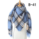 Designer 2021 knitted spring winter women scarf plaid warm cashmere scarves shawls luxury brand neck bandana  pashmina lady wrap daiiibabyyy