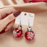 New Trendy Statement Christmas Tree Earrings For Women Santa Claus Snowman Drop Earrings Jewelry Girls Christmas Gifts daiiibabyyy