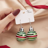 New Trendy Statement Christmas Tree Earrings For Women Santa Claus Snowman Drop Earrings Jewelry Girls Christmas Gifts daiiibabyyy