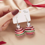 New Trendy Statement Christmas Tree Earrings For Women Santa Claus Snowman Drop Earrings Jewelry Girls Christmas Gifts daiiibabyyy