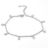 New Style Neo-Gothic Style Stainless Steel Gold Anklet High Quality Fashion Jewelry daiiibabyyy