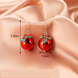 New Trendy Statement Christmas Tree Earrings For Women Santa Claus Snowman Drop Earrings Jewelry Girls Christmas Gifts daiiibabyyy