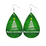 New Trendy Statement Christmas Tree Earrings For Women Santa Claus Snowman Drop Earrings Jewelry Girls Christmas Gifts daiiibabyyy