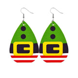 New Trendy Statement Christmas Tree Earrings For Women Santa Claus Snowman Drop Earrings Jewelry Girls Christmas Gifts daiiibabyyy