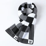 Men's Scarf Knitted Thick Warm Neck Fashion Design Leisure winterScarf Winter CashmereHigh Quality Warm Scarf Scarf daiiibabyyy