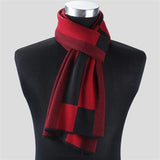 Men's Scarf Knitted Thick Warm Neck Fashion Design Leisure winterScarf Winter CashmereHigh Quality Warm Scarf Scarf daiiibabyyy