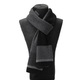 Men's Scarf Knitted Thick Warm Neck Fashion Design Leisure winterScarf Winter CashmereHigh Quality Warm Scarf Scarf daiiibabyyy