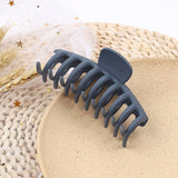 2021 Korean Solid Big Hair Claws Elegant Frosted Acrylic Hair Clips Hairpins Barrette Headwear for Women Girls Hair Accessories daiiibabyyy