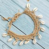 Buy 2 Get 20% Off Summer Women Simple Seashell Anklet Chain Crochet Bohemian Foot Jewelry Beach Anklets On Foot Bracelets daiiibabyyy