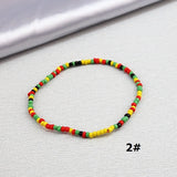 Color Rice Beads Ankle Bracelet Bohemian Mixed Irregular Beads anklets for Women Leg Bracelet Beach seaside Foot Fashion Jewelry daiiibabyyy