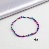 Color Rice Beads Ankle Bracelet Bohemian Mixed Irregular Beads anklets for Women Leg Bracelet Beach seaside Foot Fashion Jewelry daiiibabyyy