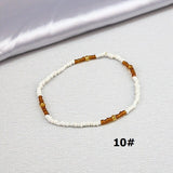 Color Rice Beads Ankle Bracelet Bohemian Mixed Irregular Beads anklets for Women Leg Bracelet Beach seaside Foot Fashion Jewelry daiiibabyyy