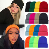 2021 Winter Hats for Women Men New Beanies Knitted Solid Cool Hat Girls Autumn Female Beanie  Warm Bonnet Casual Cap daiiibabyyy