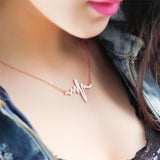 High Quality Bijoux Inifity Heart Owl Crystal Cross Leaf Minimalist Clavicle Pendants Necklaces For Women Jewelry Chain Collares daiiibabyyy