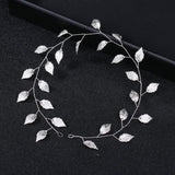 KMVEXO Hair Accessories  Wedding Bridal Headband Leaves Hairband Women Head Ornament Ladies Hairs Jewelry daiiibabyyy